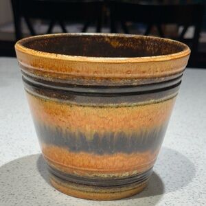 Vintage Italian Mid Century Modern Planter Stamped Italy